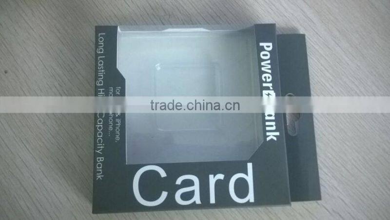 factory supply square shape design polymer battery portable power bank charger