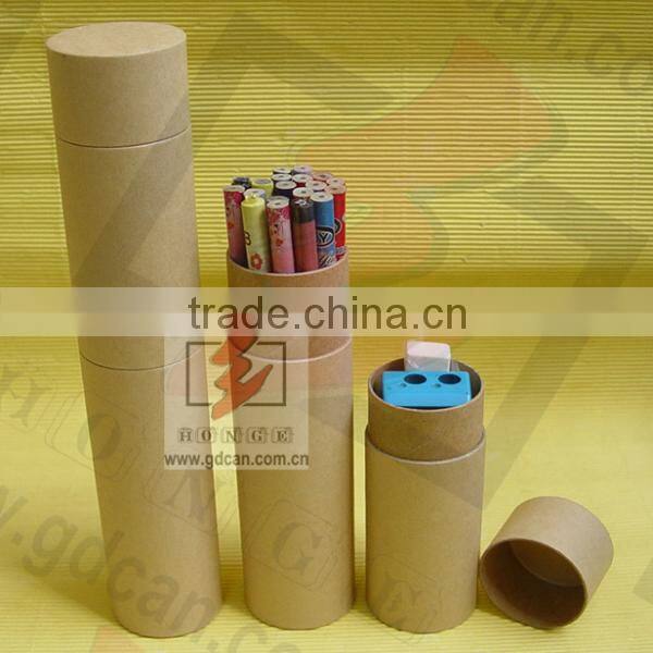 paper material recyclable cardboard pencil case boxes