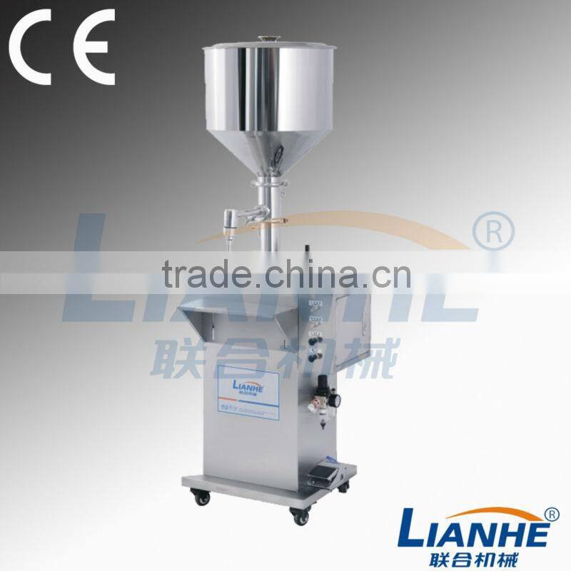 2 heads semi automatic liquid filling machine,liquid oil filler