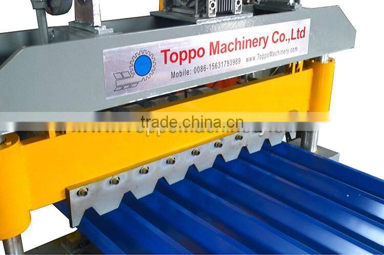 China professional building used metal sheet rolling machine