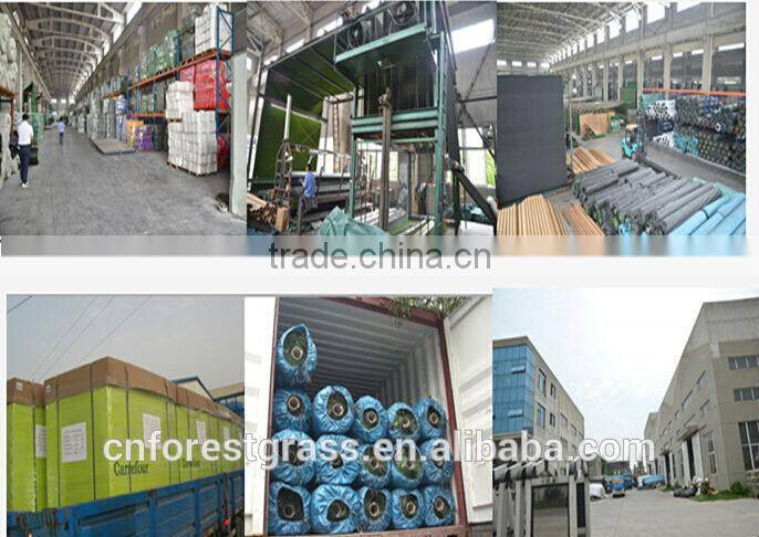 coloful high-quality landscaping synthetic grass