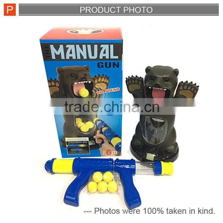 Cool air soft pinggong dart gun toys for kids