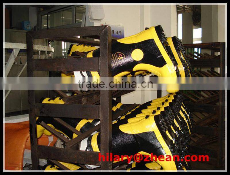 FIREMAN RUBBER SAFETY BOOTS