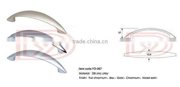 YD-(C)068 96mm Length High quality zinc alloy furniture cabinet door push handle
