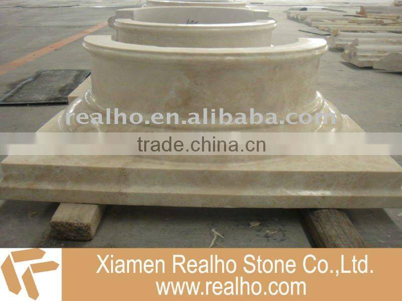 natural stone pillar