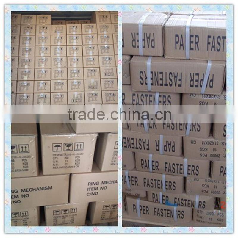 Red color plastic spring clip&plastic file folder