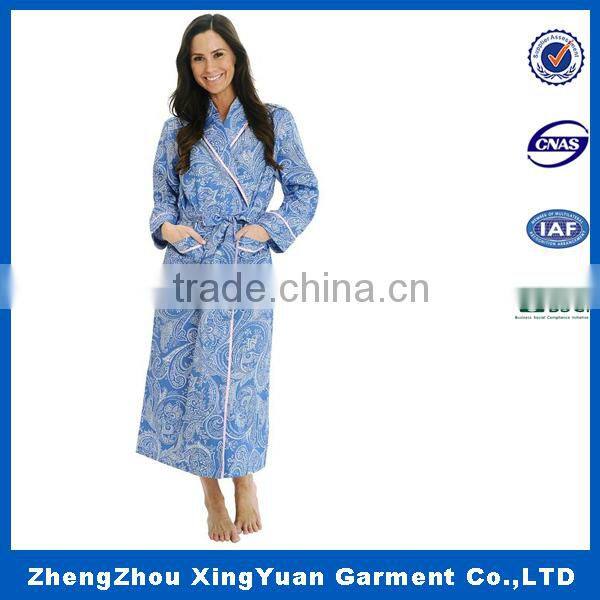 made in China OEM Wholesale bathrobe cotton Coral fleece hotel bathrobe
