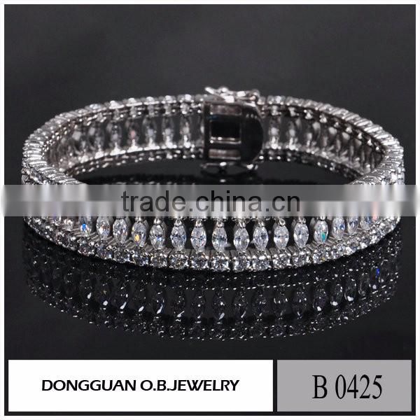 Fashion wholesale 925 sterling silver smart bracelet charms jewelry