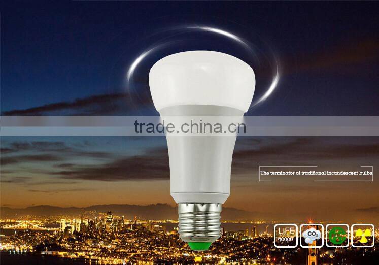 E27 E26 B22 E14 Gu10 nature white/white/warm white led bulb manufacturing plant with CE ROHS