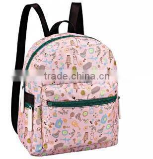 2015 Hot Sale New Fashionable Foldable Polyester Waterproof School Bag