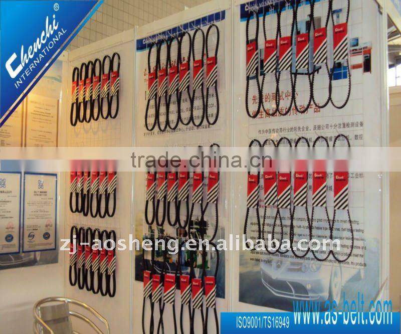 Cogged v belt/raw wedge v-belt /Fan belt for Automotive transmission