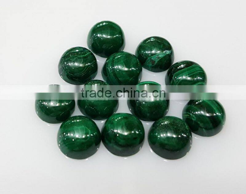 5mm Natural Loose Dark Green Brazil Emerald Round Transparent