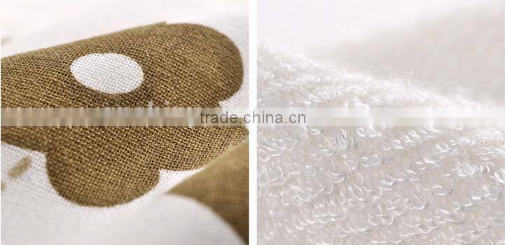 Muslin and Terry Combined Printed Baby Bamboo Towel