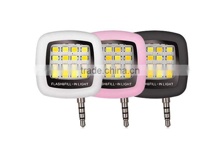 Cheap Price portable Mini mobile phone external led flash sticker