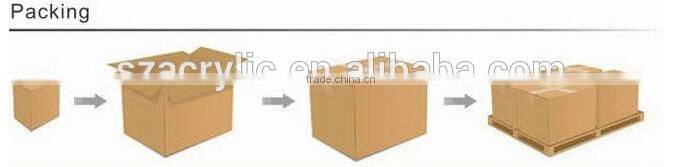 with lid cosmetic plastic box ,storage box