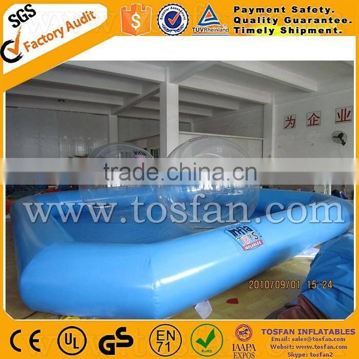 Hot sale zorb ball PVC inflatable pool for sale A8003