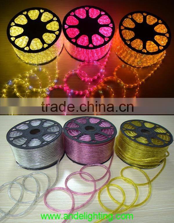 Holiday lighting indoor outdoor decoration led rope light