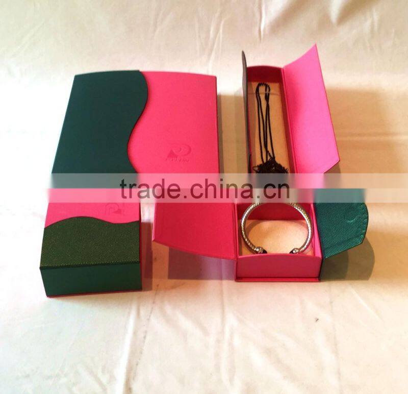 Made in China Yiwu Factoty Logo Printed Custom Cheap Gift Ppper jewelry box