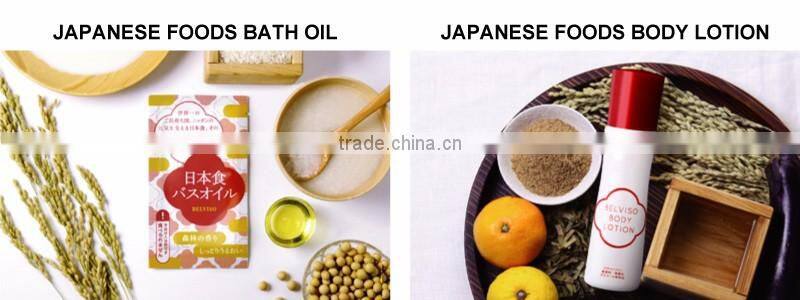 Popular non greasy hand cream for dry skin with Japanese food as ingredients