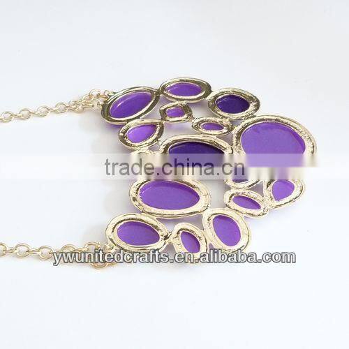 2014 OEM Wholesale Fashion trend bib collar necklace