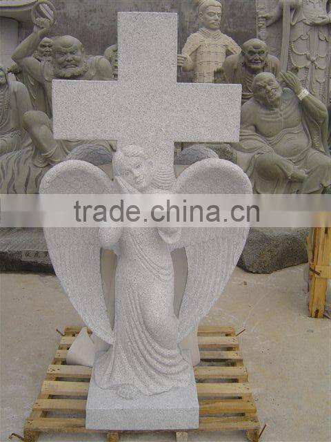 grey granite tombstone