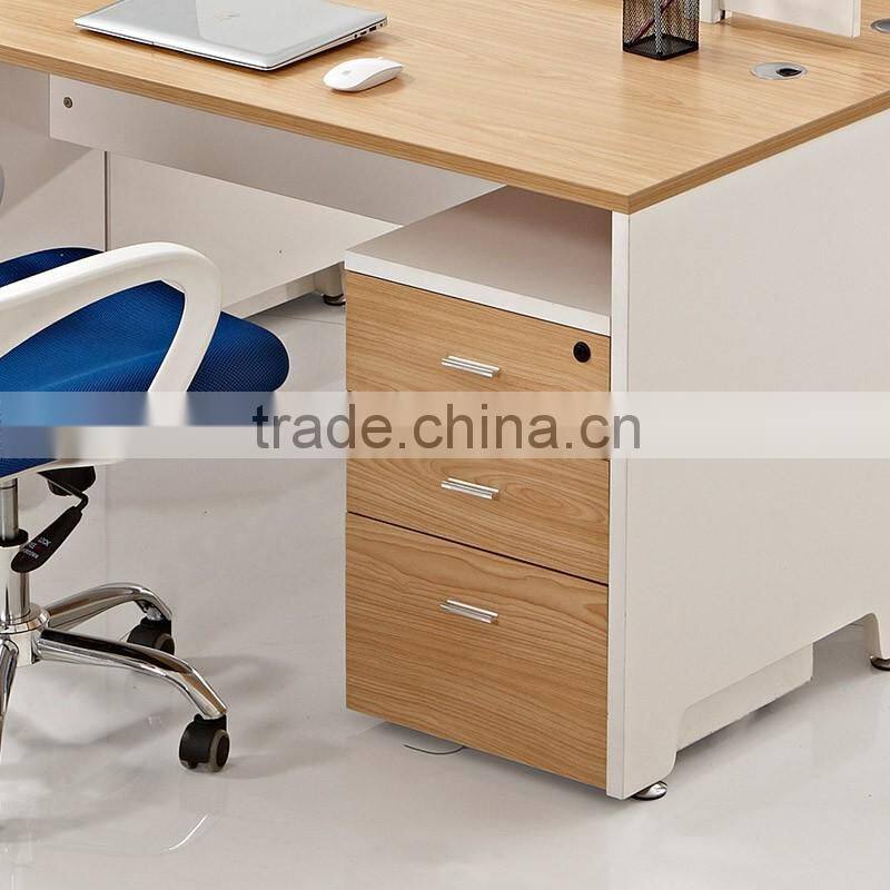 2016 Best selling High quality wooden small cabinet with three drawers for office