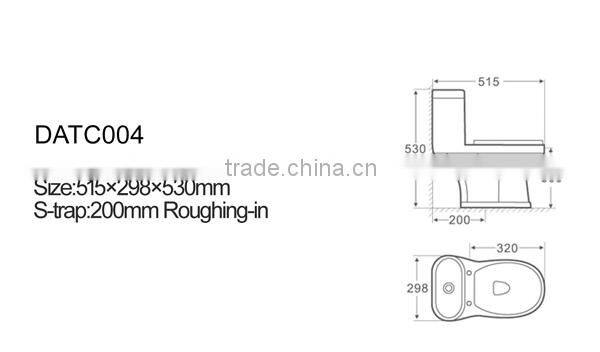 Doooway China Bathroom one piece kid toilet DATC004