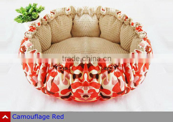 Pumpkin Appearance Cotton Canvass Pet bed for dogs