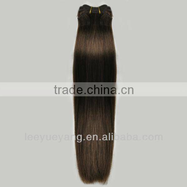 Silky Straight Clip in hair extensions for African American
