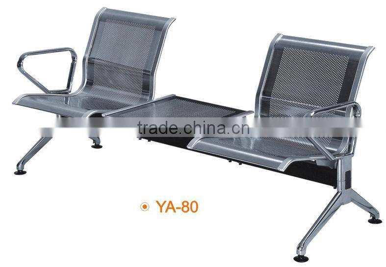 China hot sale waiting chair airport hospital waiting seating with table YA-80
