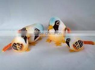 promotional gift plush toy owl with beans 3 D printing plush owl earthbag small size stuffed plush earthbag with beans