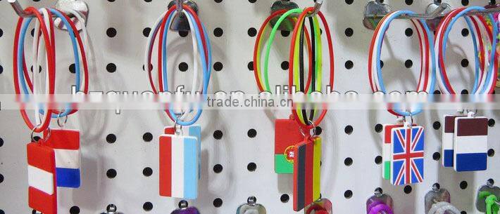 Customed state desgn silicone necklace for promotion