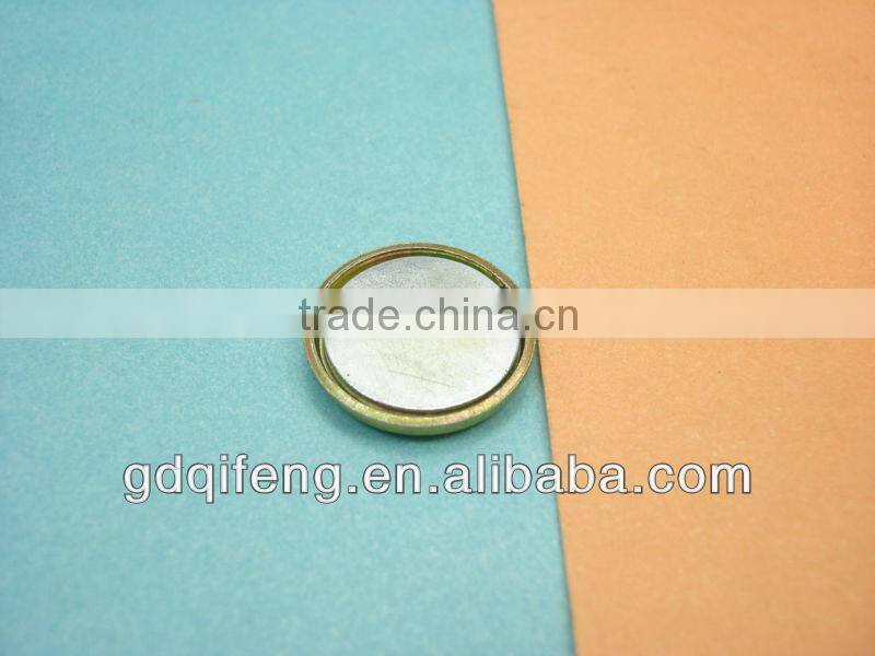 wholesale 16-2mm hidden magnetic button with cap for bag