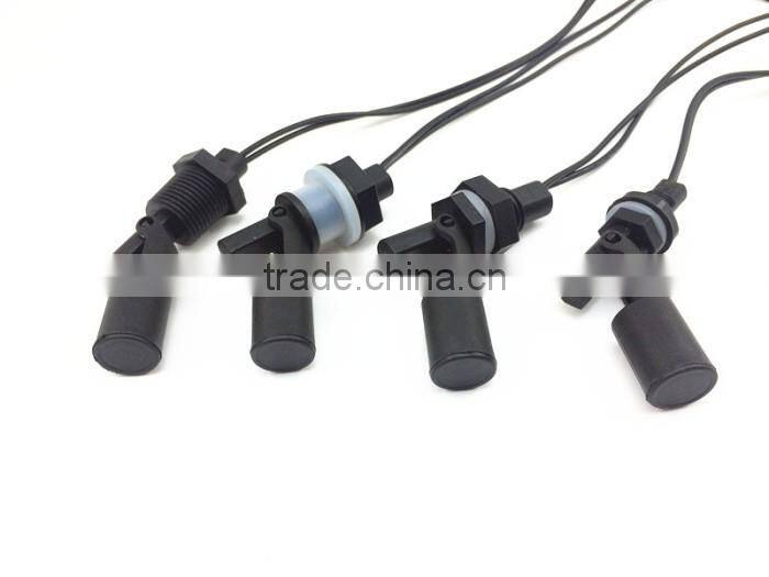 side mounted horizontal plastic float type level sensor switch