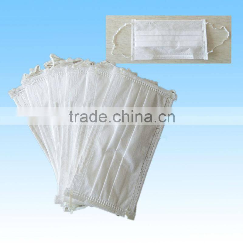 Fashion style disposable 2 ply paper face mask