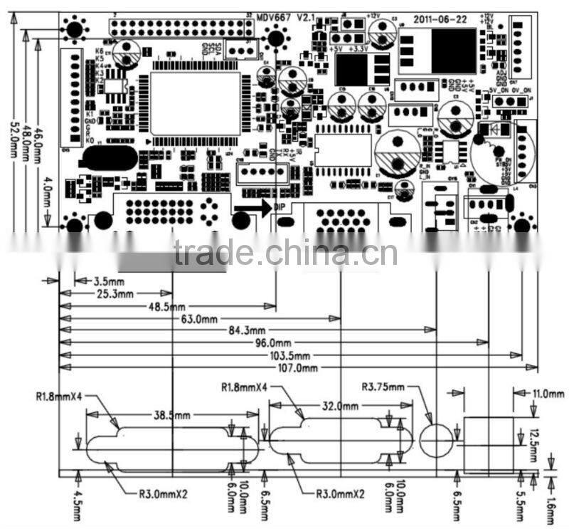 Small led display board