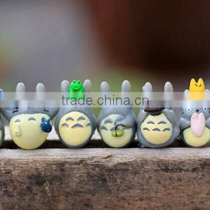 DIY Promotional small plastic toys set decor bonsai plant pot/mini toys set decor garden plant