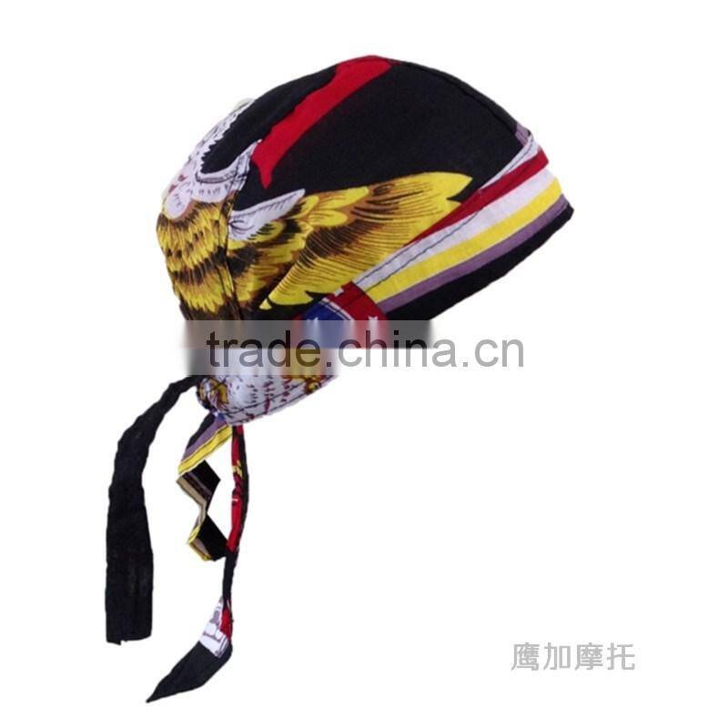 Hot sale cotton colorful soft head kerchief