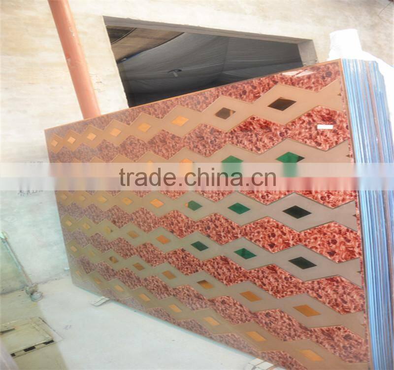 art glass for background wall glass