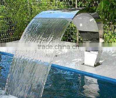 Stainess steel 304 waterfall swimming pool massage equipment