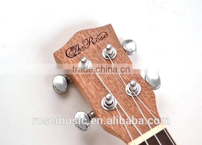 21" high quality spruce top ukulele made in China guitar factory (UK210-21)
