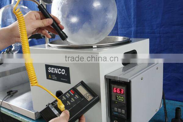 R1002B 10L Rotary Evaporator -SENCO-Water Bath + Receiving flask with PTFE discharging valve