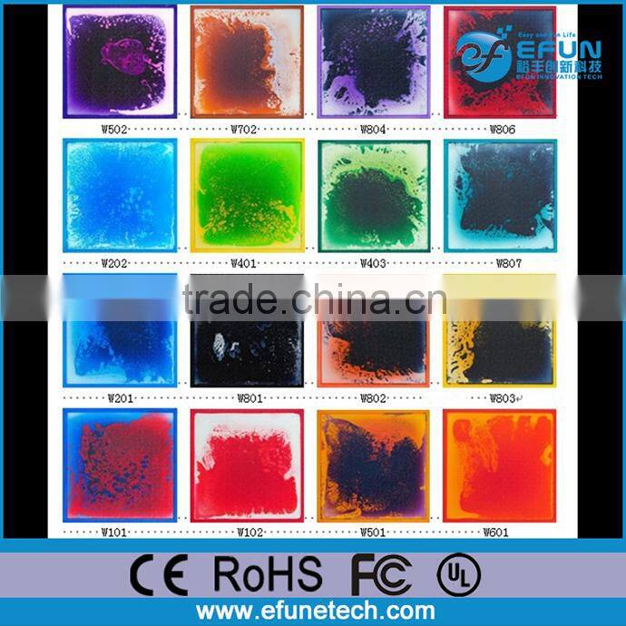 500*500mm easy pave commercial decorative floor,restaurant pvc ecolor liquid tile