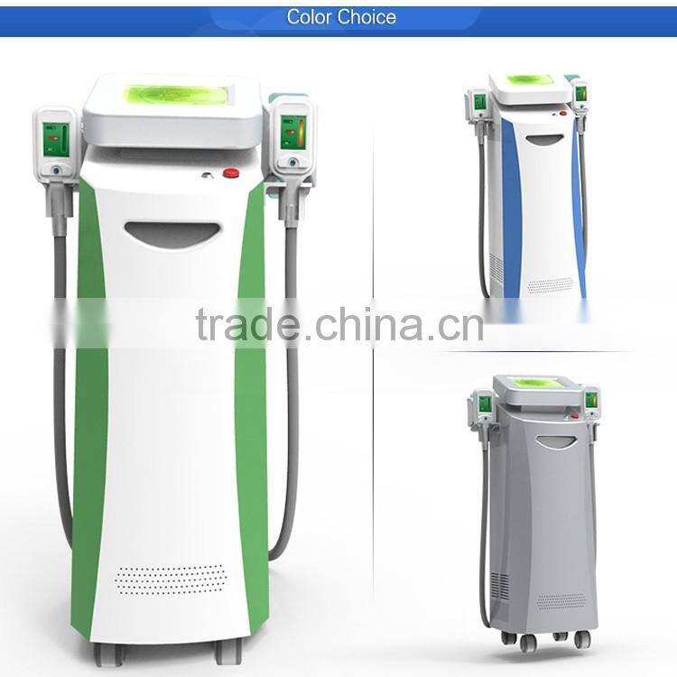 CE / FDA approved safety weight loss freeze fat cryolipolysis professional ce two handles