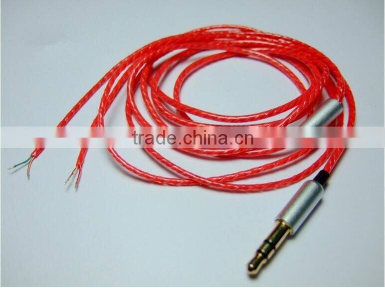 3.5mm Imported 5N single crystal oxygen free copper wire DIY Headphone Audio Cable Earphone Maintenance Wire