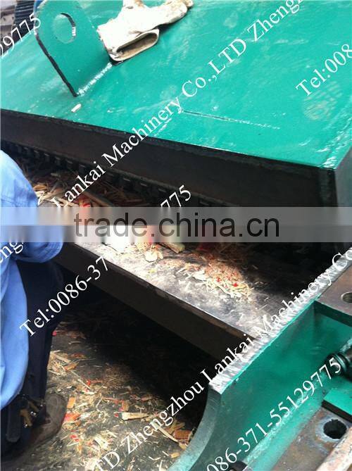 Automatic Waste wood pallet grinder machine in hot sale