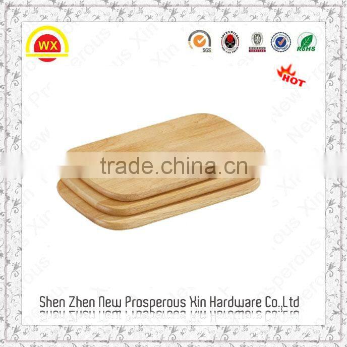 Large Fashionable Patterns Bamboo Wood Cutting Boards with Buckle