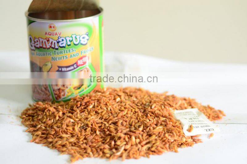 Canned sun dried gammarus