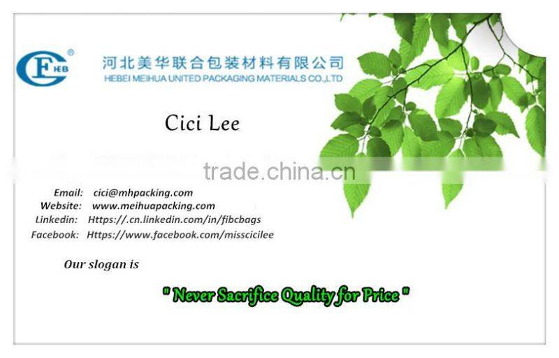 plastic PP woven jumbo bag manufacturer bulk bag supplier