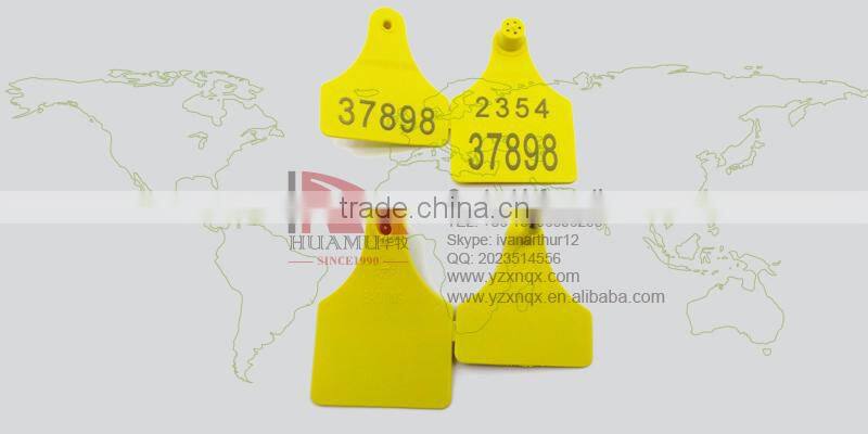 ear tag for cattle ISO certificate 78*56 mm